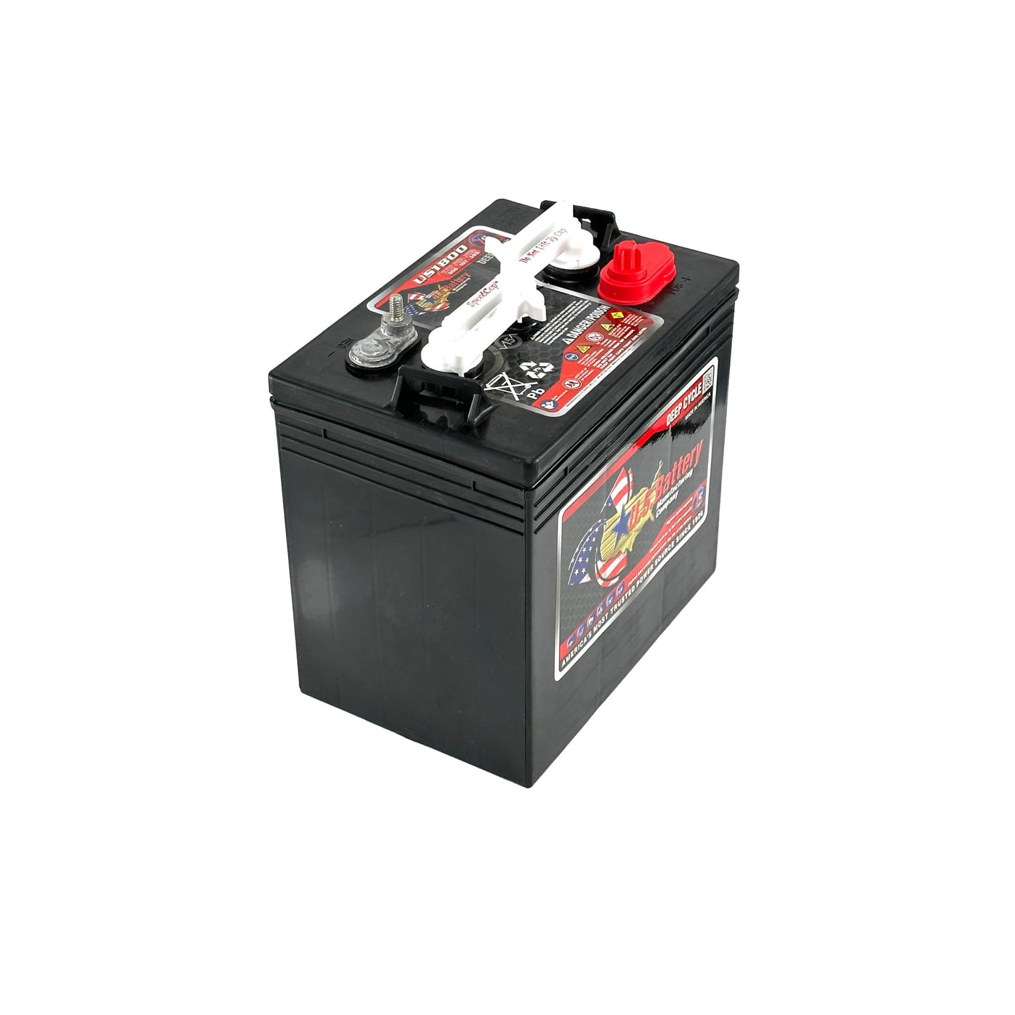 Set of 2 | US Battery US1800XC2 6 Volt 208Ah Deep Cycle Golf Cart, Solar, Marine, RV & Industrial Use Battery | BCI Group GC2 ~ Replaces T-605 T605 | T-105 T105