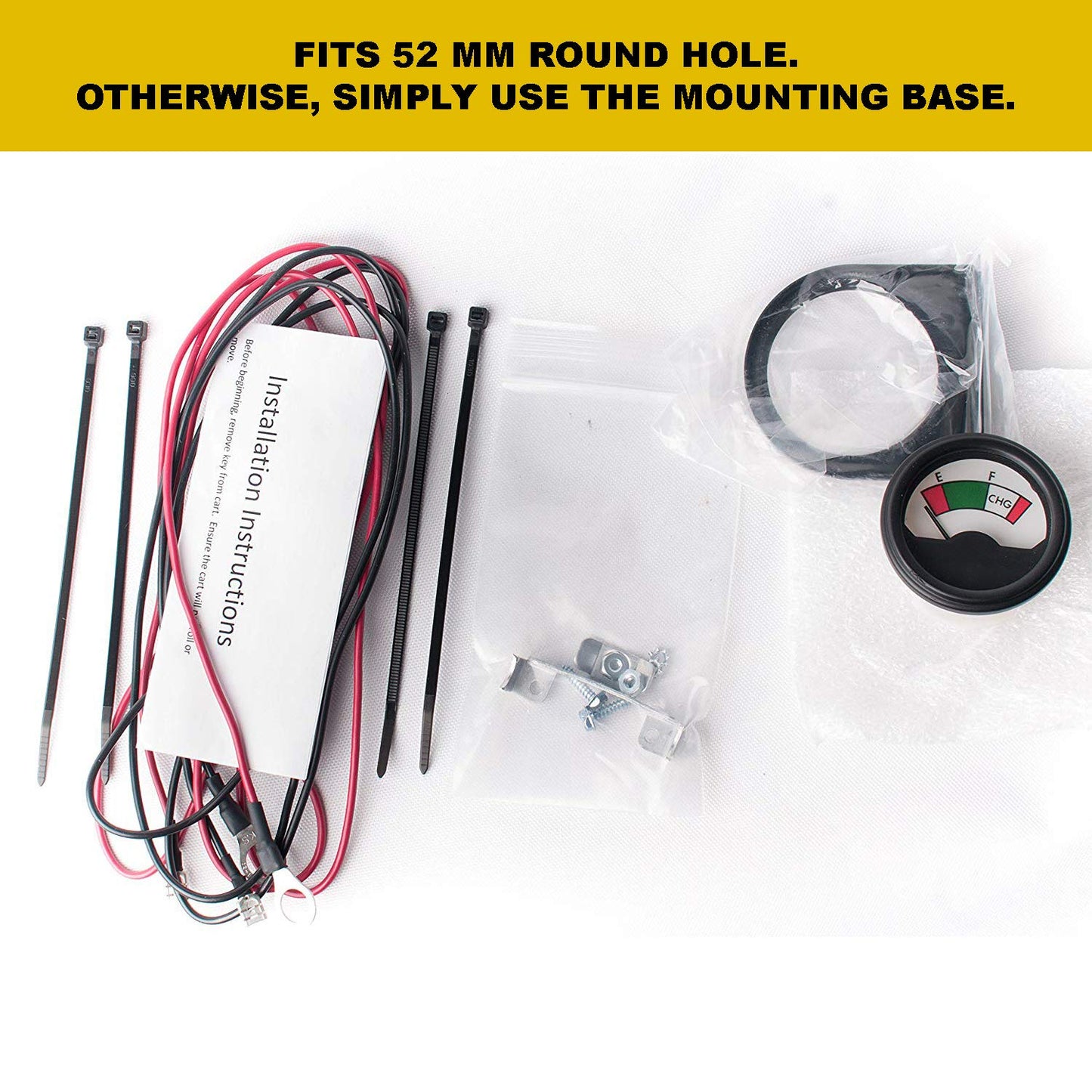 Stone River Golf Cart Meter