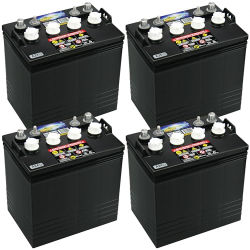 Crown CR-165 8V Deep-Cycle Flooded Battery Replaces Trojan T-875 X4