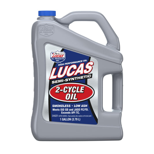 Lucas Oil 10058 Semi-Synthetic 2-Cycle Motor Oil