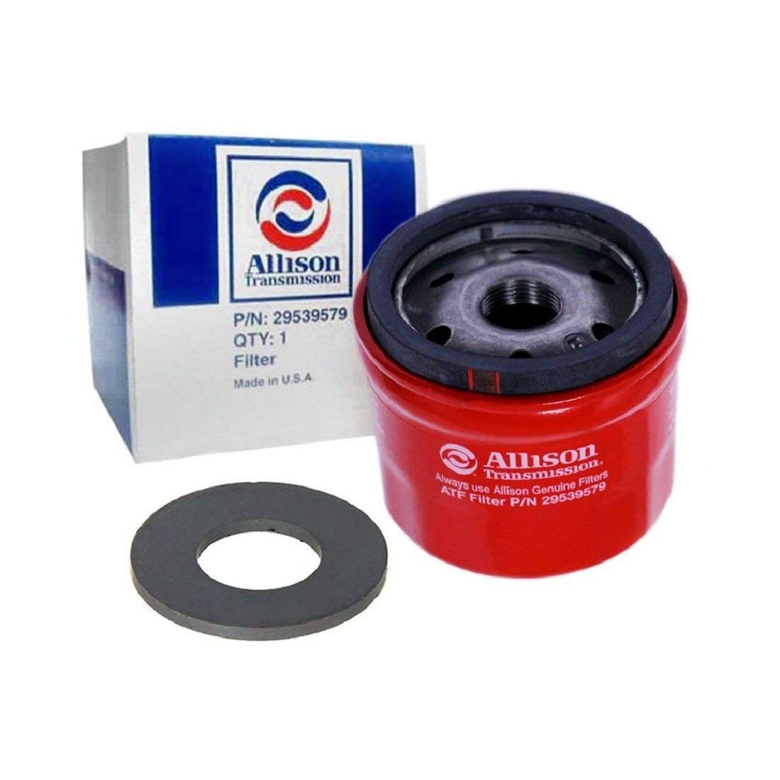 Allison Filter Kit - 29539579 Screw-on Filter with Magnet - Entire kit for replacing filter on Alison transmission per OEM Specs. True OEM Filter!