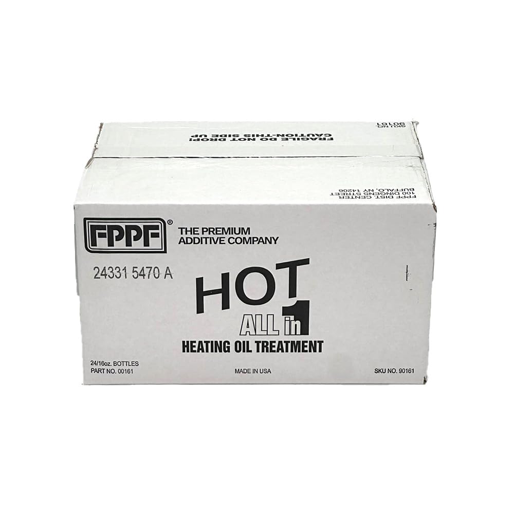 HOT 4-in-1 Heating Oil Treatment, Case of 24 bottles, 16 ounces each