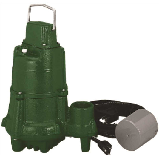 Automatic Sump Pump with Variable Level Float Switch