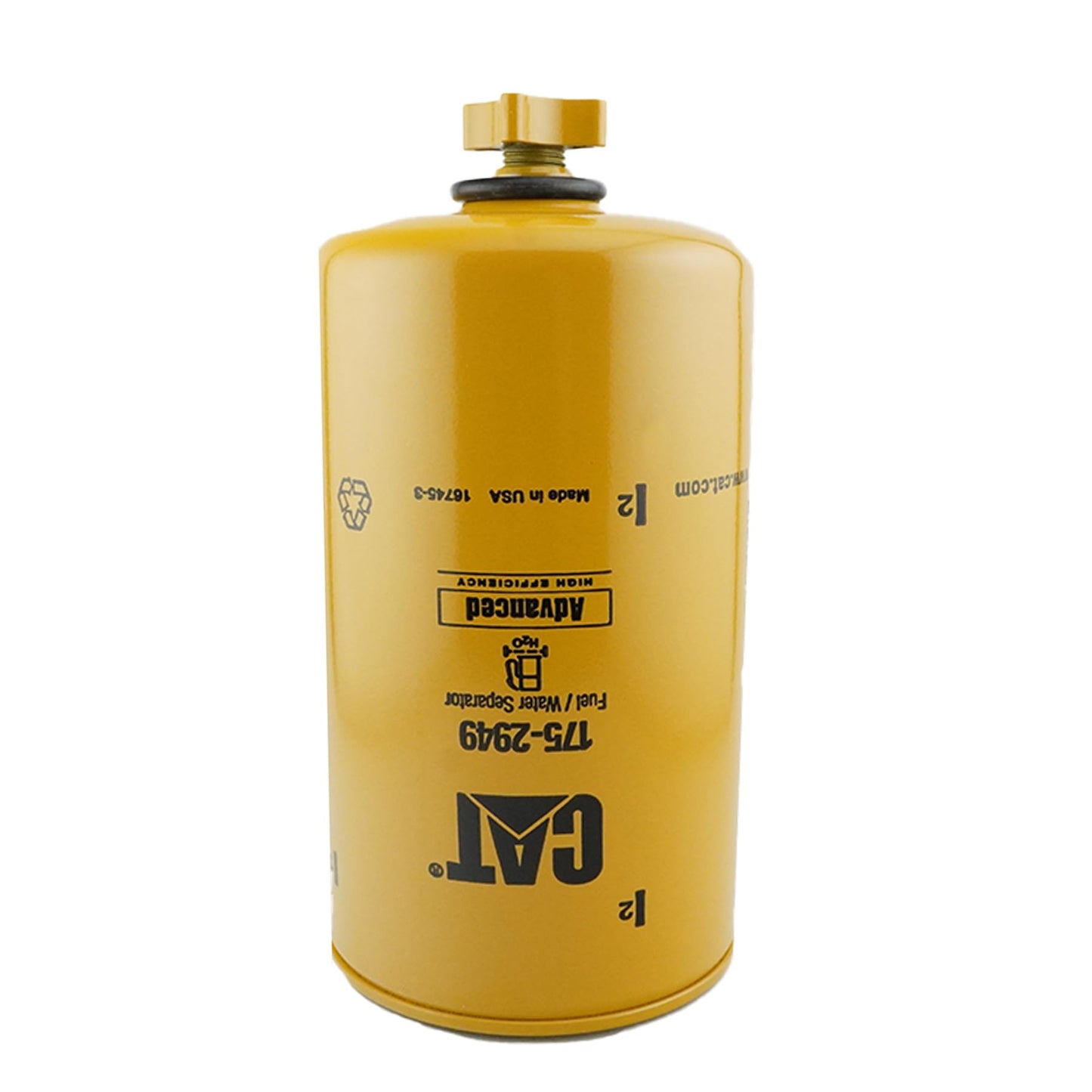 Caterpillar 175-2949 Advanced High Efficiency Fuel/Water Separator (Pack of 2)
