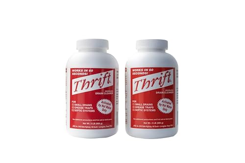 Thrift T-200 Drain Cleaner 2 lb (Pack of 2)