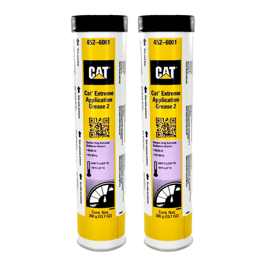 Cat 452-6001 Extreme Application Grease NLGI #2, 5% Moly 13.7oz. | 2 Cartridges