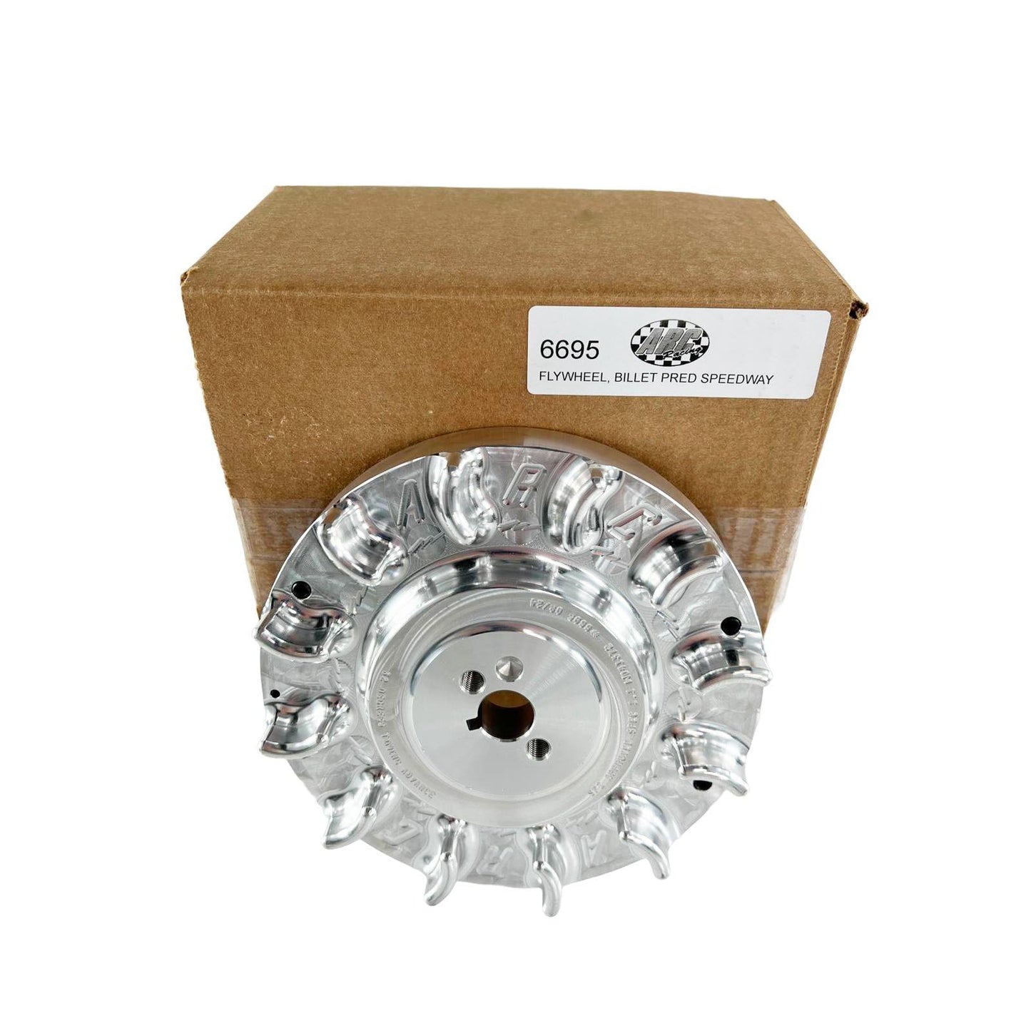 ARC Racing 6695 Speedway Billet Flywheel, Fits Non Hemispherical Predator 212