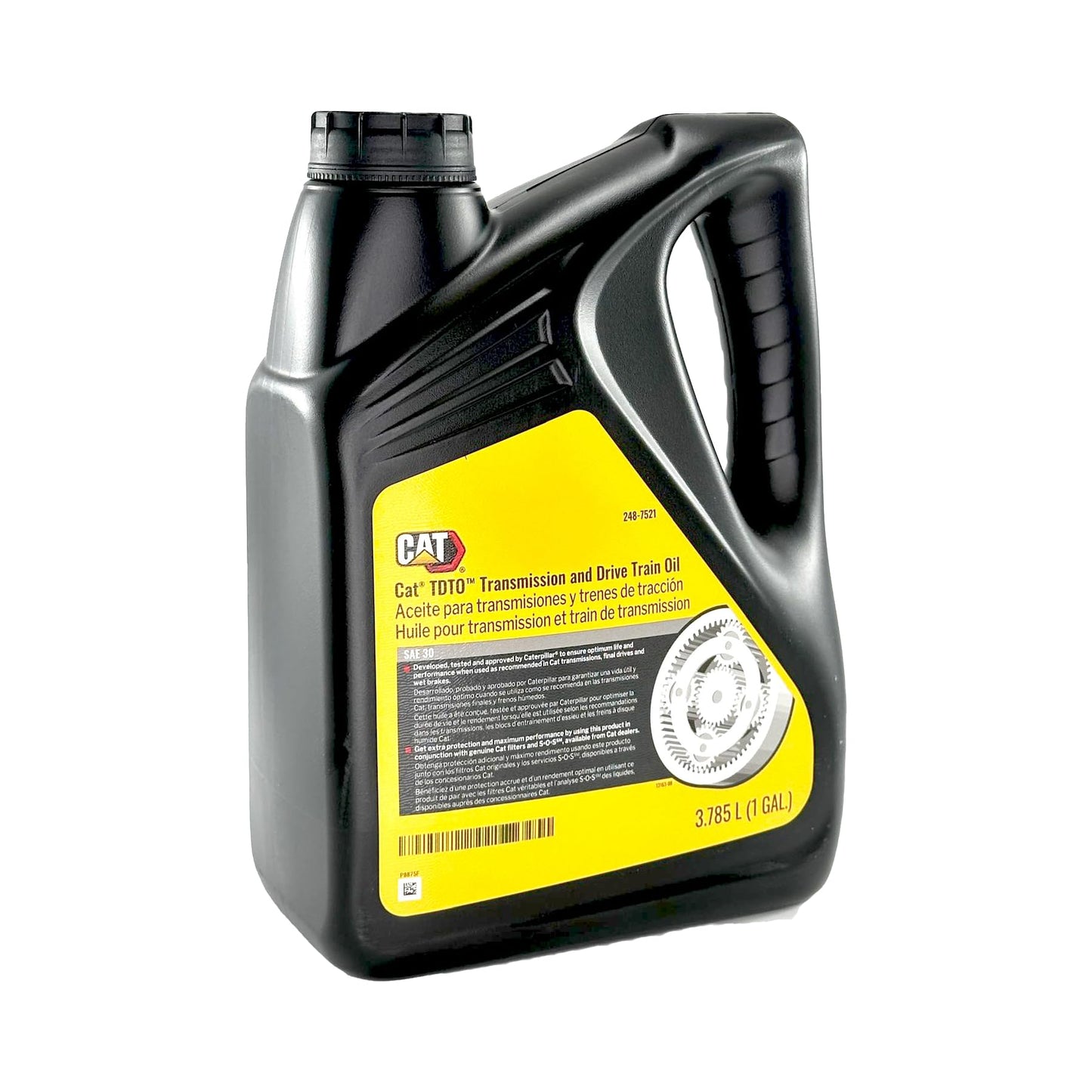 Cat 248-7521 Transmission and Drivetrain Oil TDTO 30 | 1 Gallon (Pack of 2)