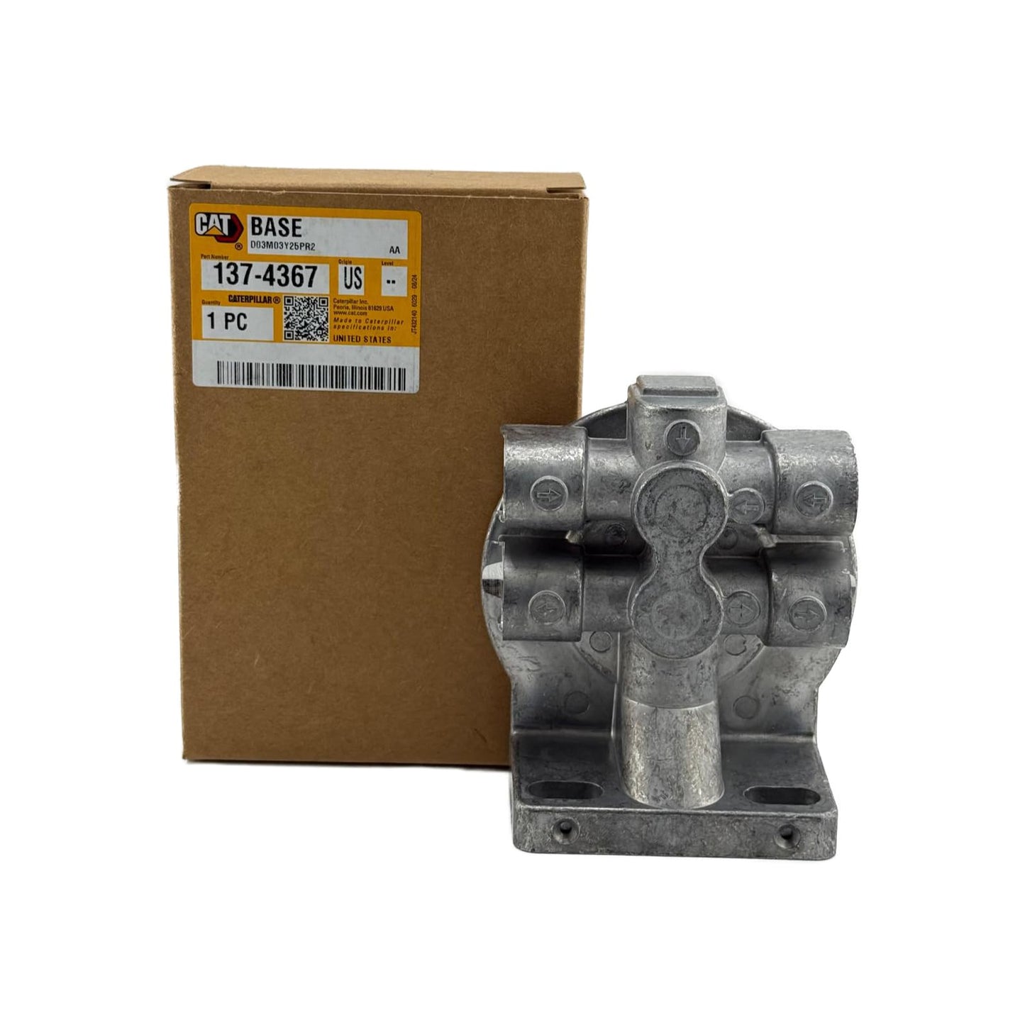 Cat 137-4367 Fuel Filter Base Assembly