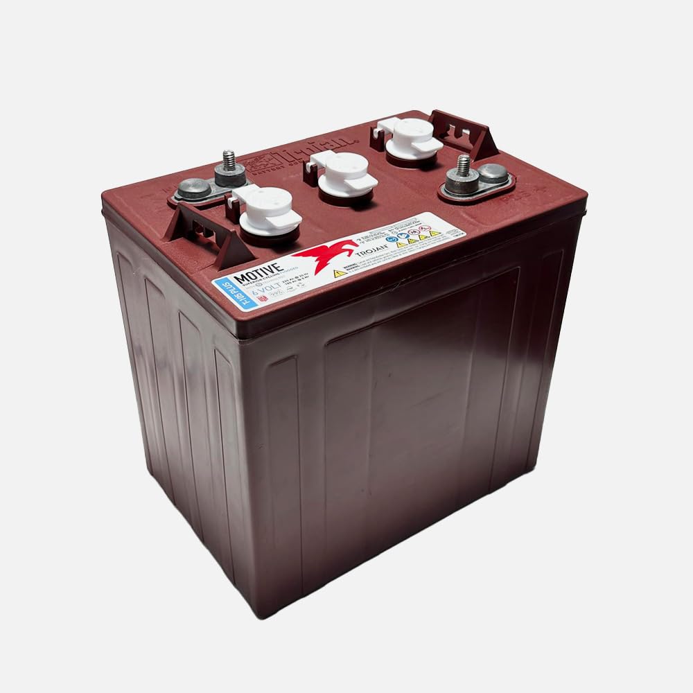 8 X TROJAN BATTERY T-105 PLUS 6V DEEP CYCLE FLOODED 225 Ah