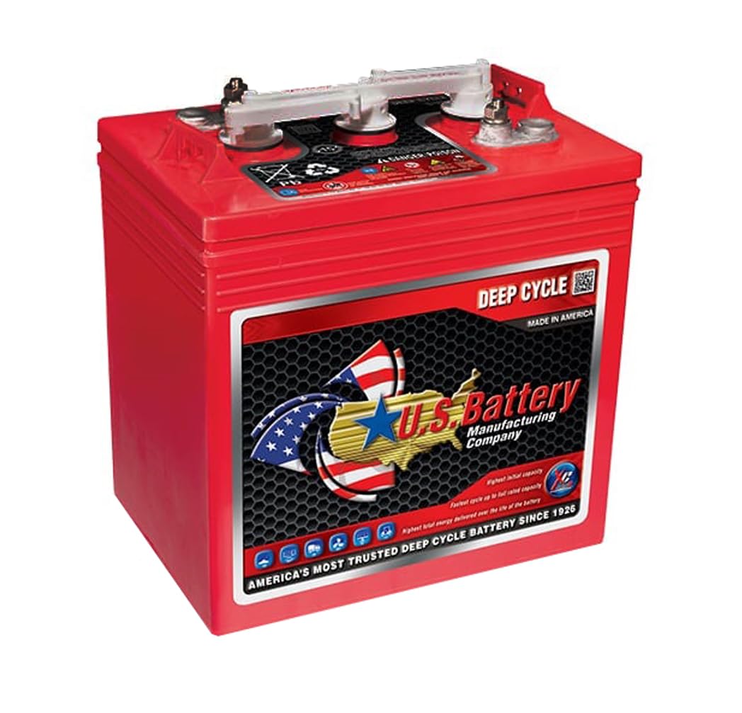 US Battery US145 T145 6 Volt, 250 AH Deep Cycle Battery - 8 Pack