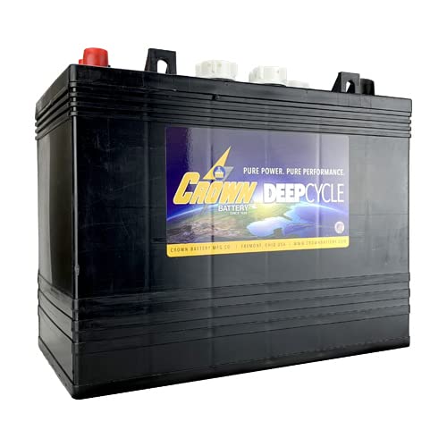 Crown Replacement Battery for Trojan T1275 150 AH Deep Cycle Battery X4