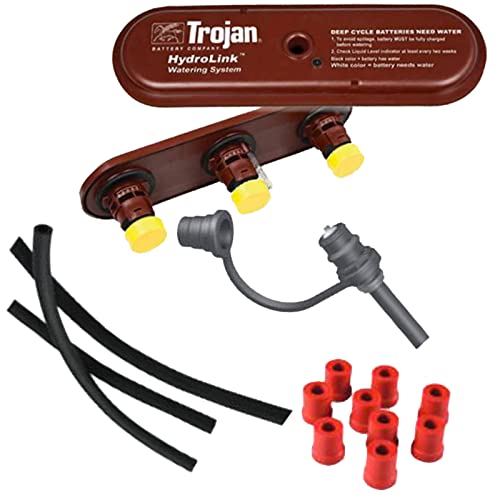 Trojan HydroLink Watering System for 48V EZ-Go RXV 12V Battery Kit