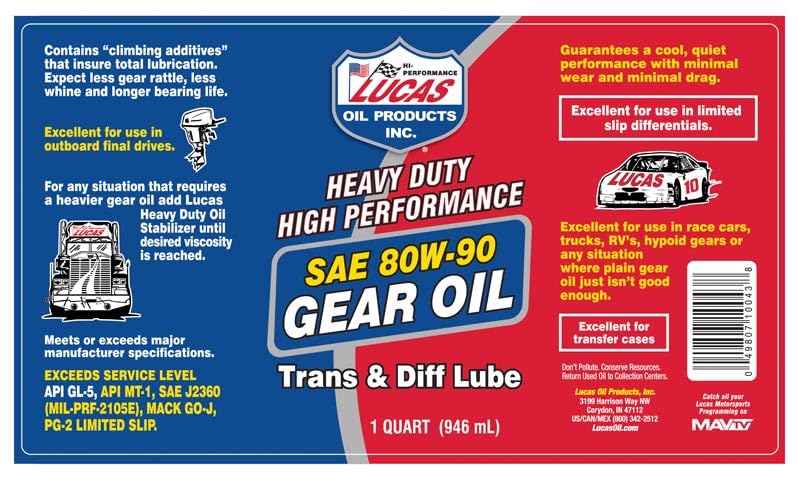 Lucas Oil SAE