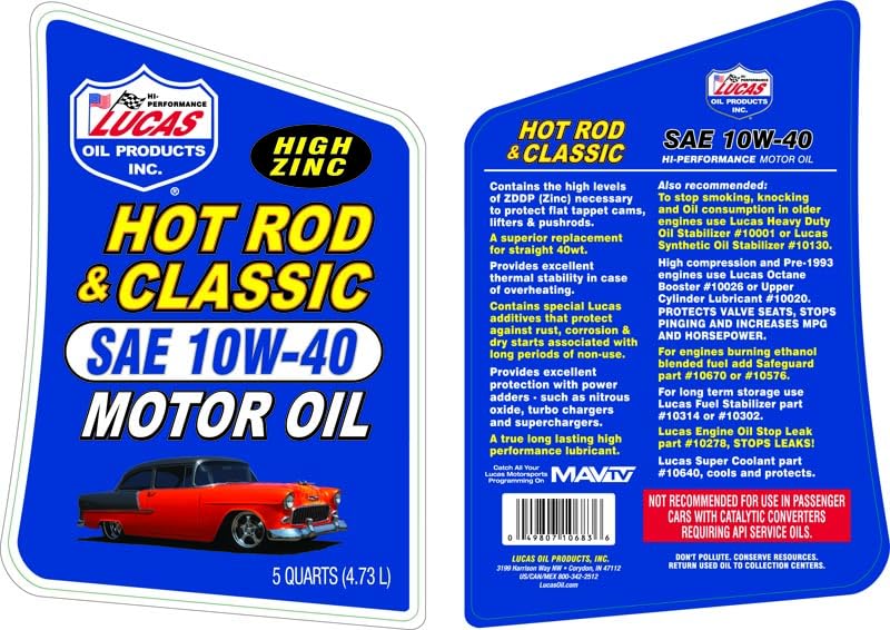 Lucas Oil Hot Rod & Classic Car SAE
