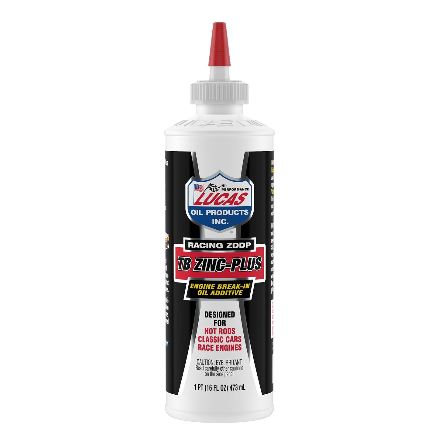 Lucas Oil 10063 Engine Break in Oil Additive w/TB Zinc Plus - 16 Ounce