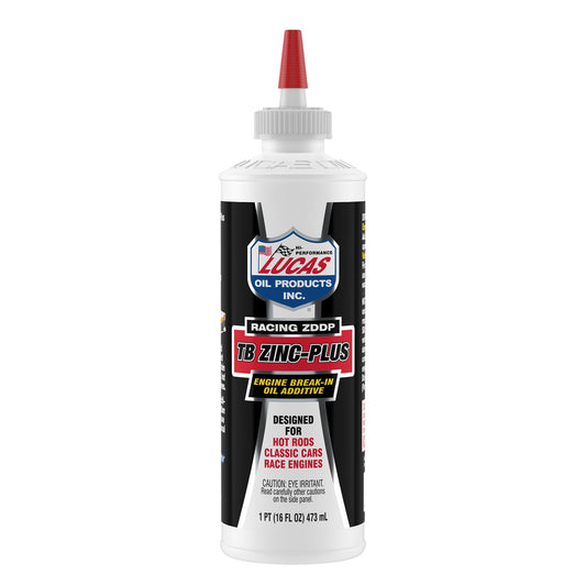 Lucas Oil 10063 Engine Break in Oil Additive w/TB Zinc Plus - 16 Ounce