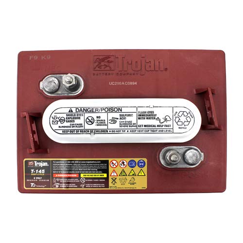 Trojan T-145 6V 260Ah Flooded Lead Acid GC2 Deep Cycle Battery x4