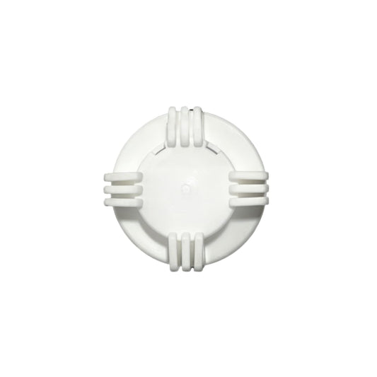 Stone River Golf Cart Battery Vent Cap - 1/4 Turn Bayonet Style (Color: White)