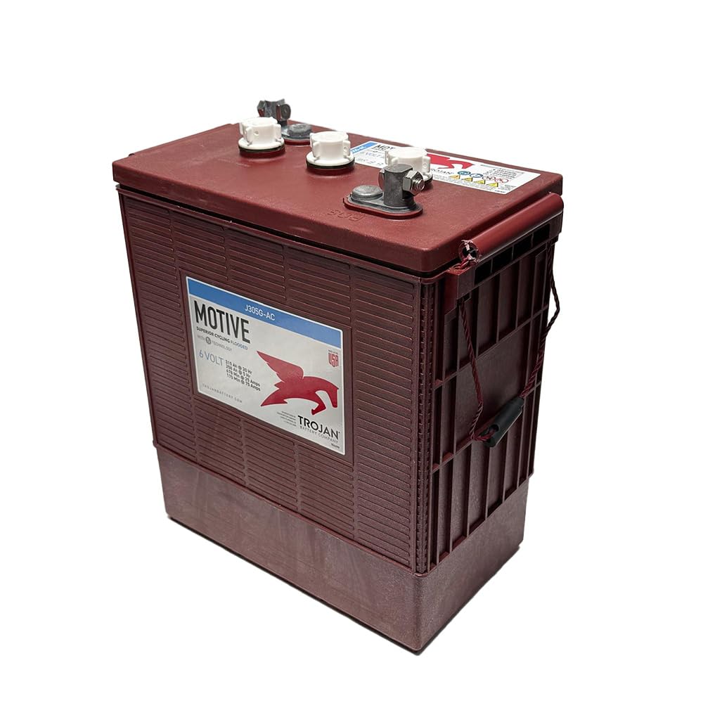 Trojan J305G-AC 6V 315Ah Flooded Lead Acid Battery (Set of 4)