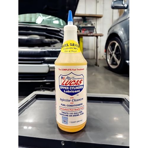 LUCAS Oil 10003-PK12 Fuel Treatment - 1 Quart