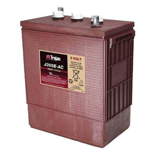Trojan J305E-AC 6 Volt, 305 AH Deep Cycle Battery - 2 Pack