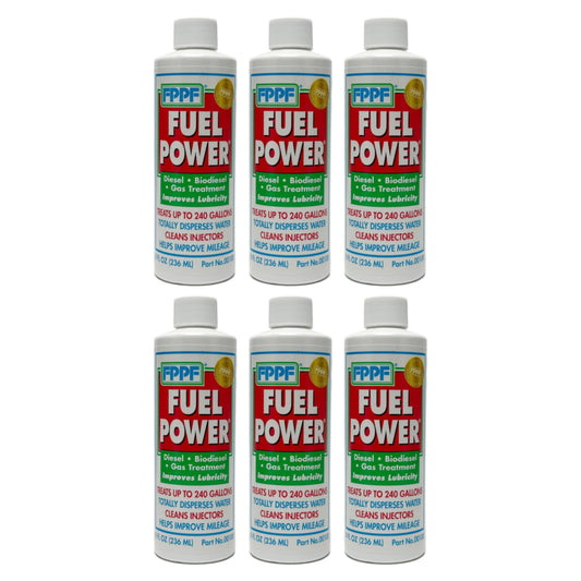 FPPF Fuel Power® 00100 Diesel & Gas Fuel Treatment – 8 oz. (Pack of 6)