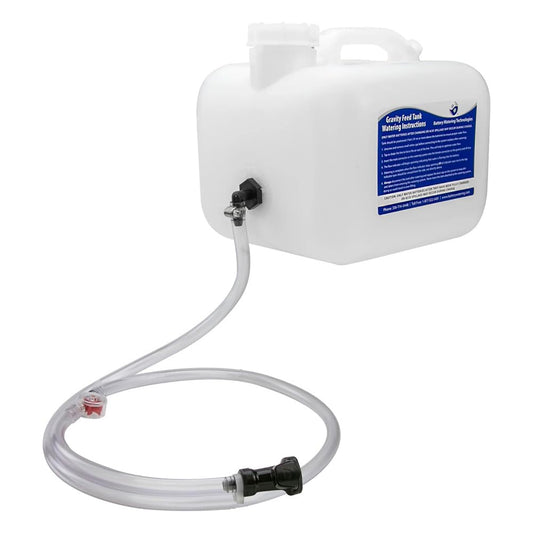 Battery Watering Technologies NT2212GFR Gravity Feed Tank – 2.5 Gallon with Black Connector (09FUM1) – Compatible with Low Profile Watering Systems
