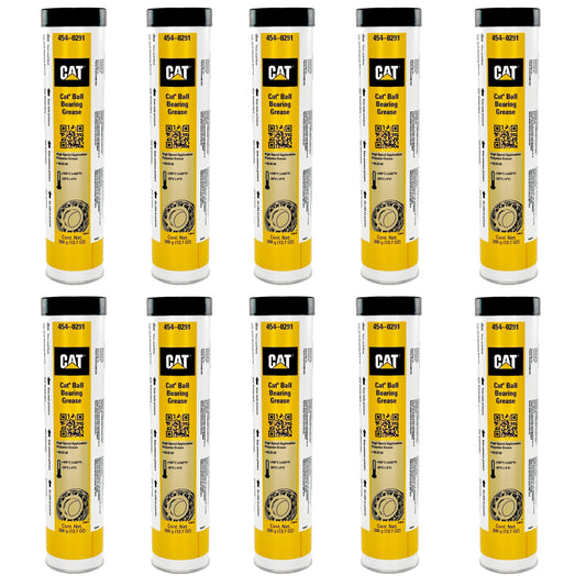 Cat 454-0291 Ball Bearing Grease, 13.7 oz. | 10 Cartridges