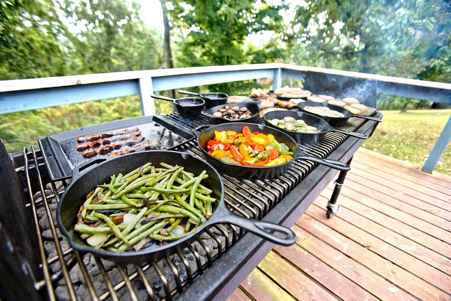 Lodge Cast Iron Deep Skillet