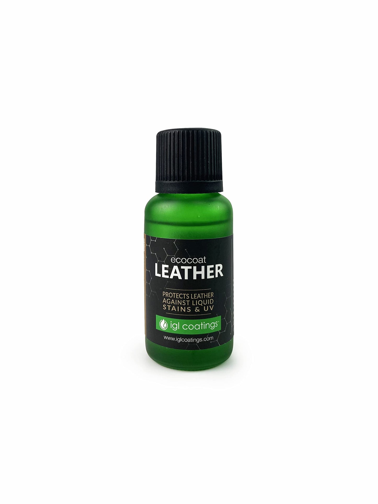 IGL Ecocoat Leather, Protector Against Liquid Stains and UV (30ml) - Natural Leather & Artificial Safe