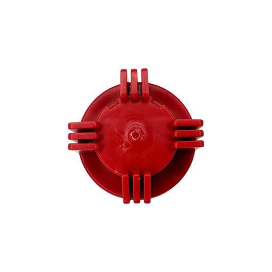 Stone River Golf Cart Battery Vent Cap - 1/4 Turn Bayonet Style (Color: Red)