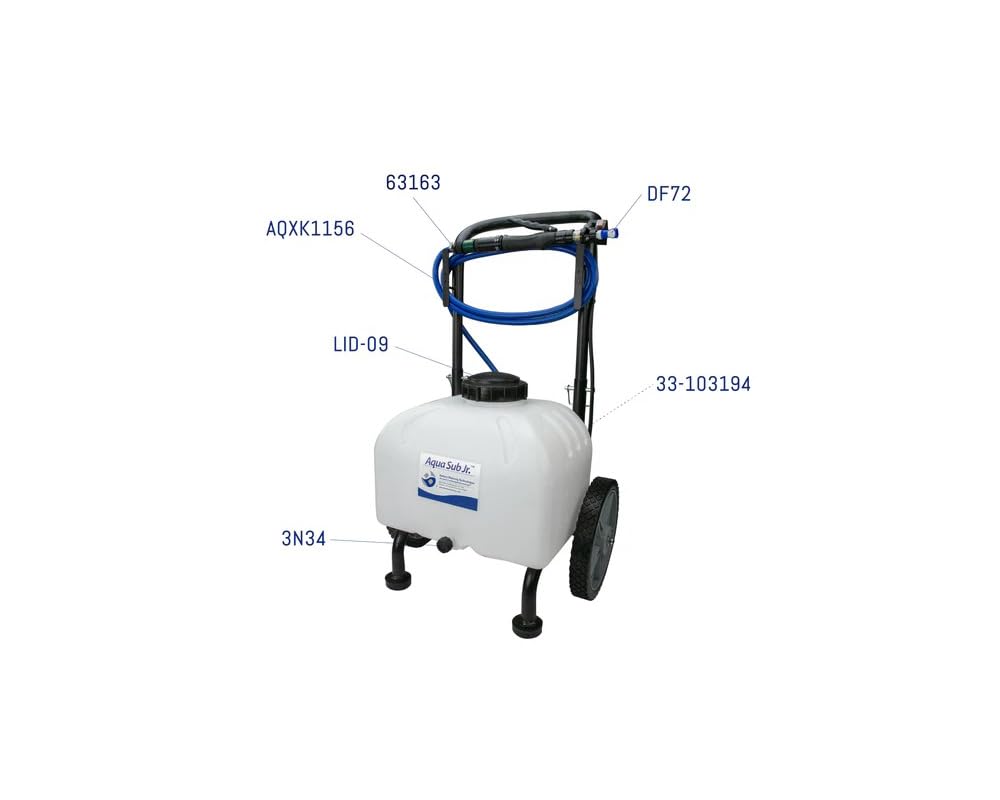 Aqua Sub Jr. Battery Watering Cart