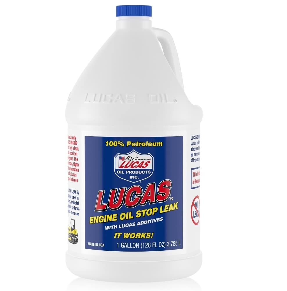 Lucas Oil 10279 Engine Oil Stop Leak - 1 Gallon (Pack of 4)