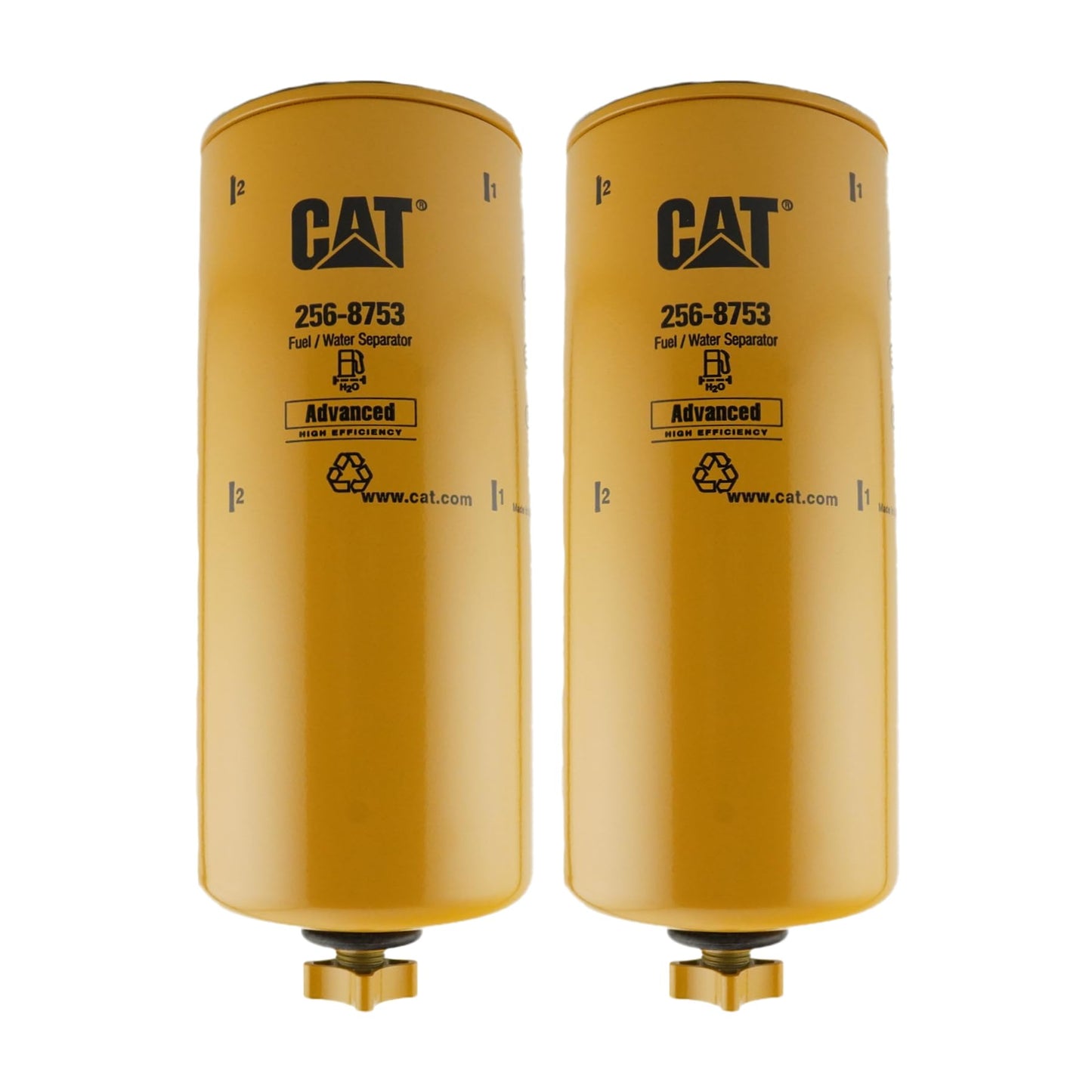 Caterpillar 256-8753 Fuel/Water Separator (Pack of 2)