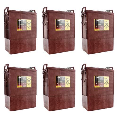 Trojan L16E-AC 6 Volt, 370 AH Deep Cycle Battery - 6 Pack
