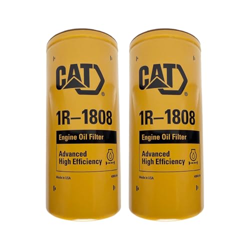 Caterpillar 1R-1808 Oil Filter (Pack of 2)