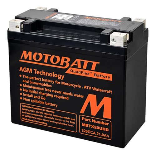 Motobatt, Motorcycle Battery, mbtx20uhd