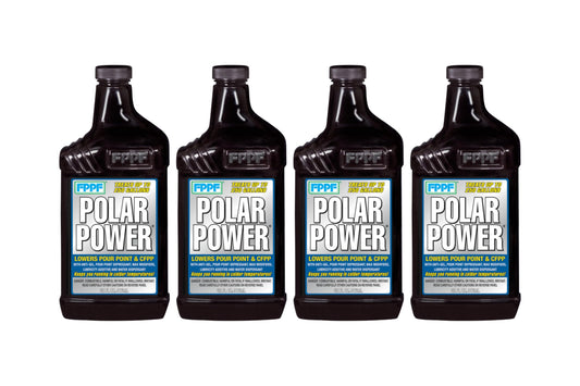 FPPF Polar Power® 00106 Diesel Fuel Treatment – 32 oz. (Pack of 4)