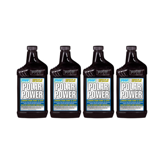 FPPF Polar Power® 00106 Diesel Fuel Treatment – 32 oz. (Pack of 4)