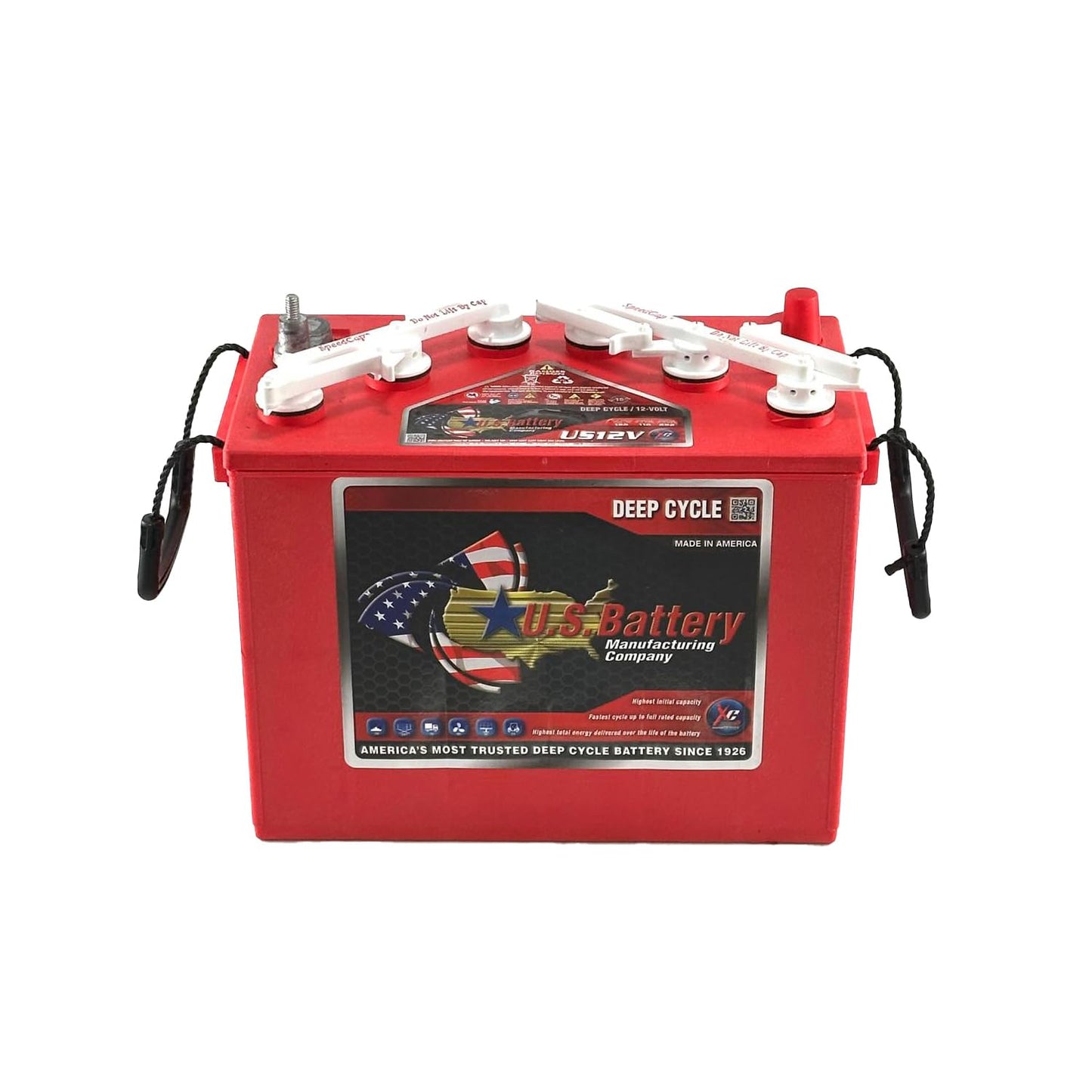 Set of 2 | US Battery US12VXC2 12 Volt 155 Ah Deep Cycle GC12 Battery ~ Replaces T-1275 T1275