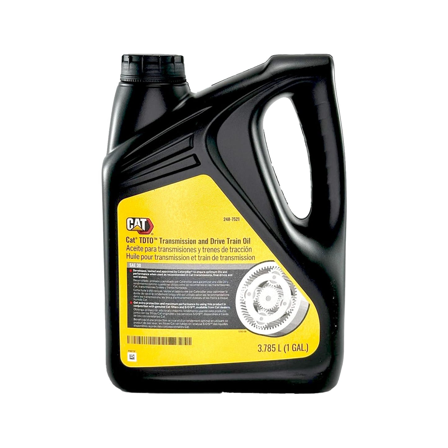 Cat 248-7521 Transmission and Drivetrain Oil TDTO 30 | 1 Gallon (Pack of 2)