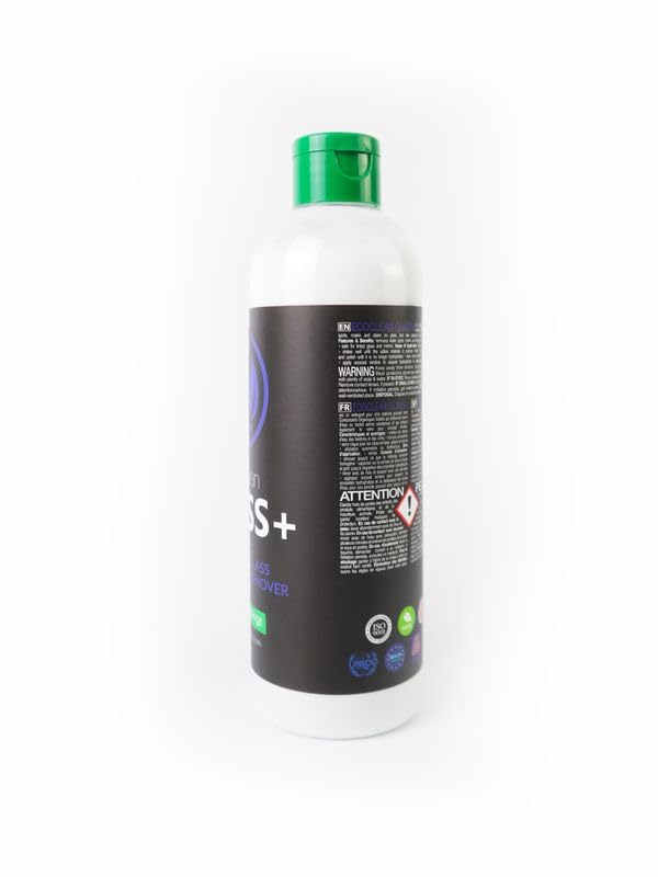 IGL Ecoclean Glass + Water Spot Eraser (500ml) – Streak-Free, Nano-Enhanced Glass Cleaner for Crystal Clear Visibility