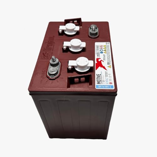 4 X TROJAN BATTERY T-105 PLUS 6V DEEP CYCLE FLOODED 225 Ah.