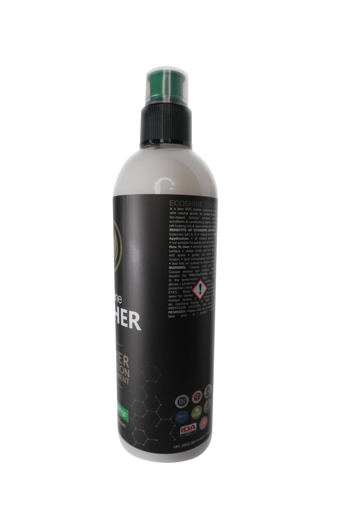 IGL Ecoshine Leather Protection and Nourishment – Premium Care for Leather Seats, Furniture & Accessories (500ml)