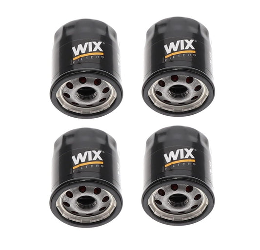 CFFILTER Pack of 4 Genuine WIX 51394 Spin-On Lube Filter