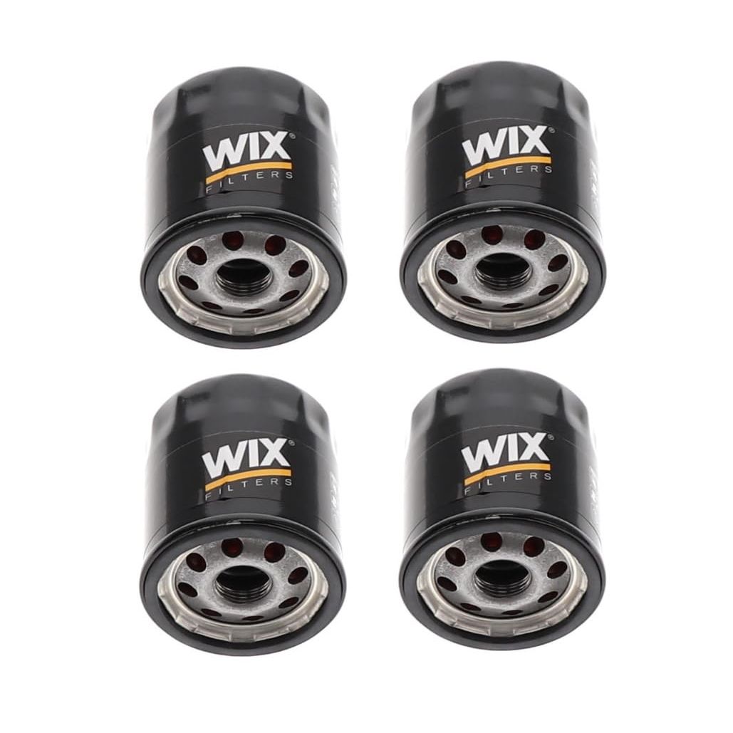 CFFILTER Pack of 4 Genuine WIX 51394 Spin-On Lube Filter
