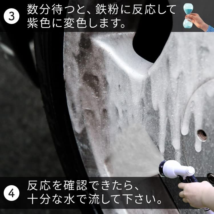 IGL Ecoclean Iron Neutral Rust Remover (500ml) Best Used on Hood and Lower Side Panels
