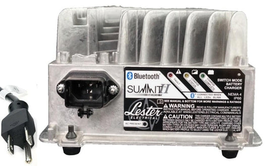 Lester Summit Series II Battery Charger - 1050W 24/36/48V with Gray SB50 Plug with 8.5 Ft. DC Cord