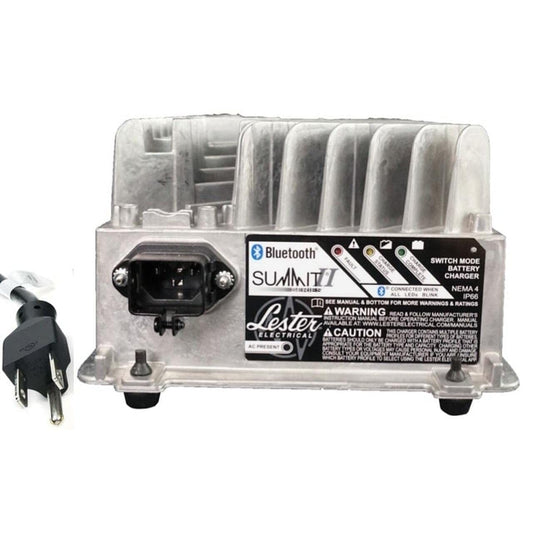 Lester Summit Series II Battery Charger - 1050W 24/36/48V with Gray SB50 Plug with 8.5 Ft. DC Cord